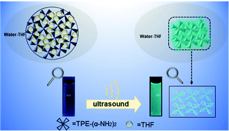 Graphical abstract: Effect of solvation on the aggregation-induced luminescence of tetraphenylethene derivatives